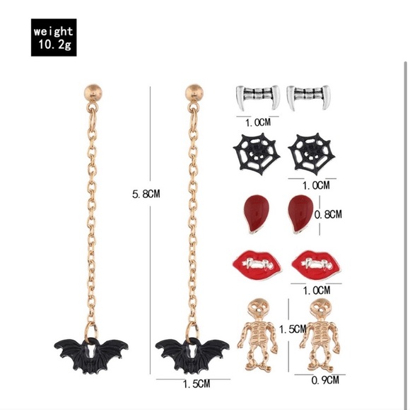 3 for $15 🪐 set of Halloween studs - Picture 2 of 2